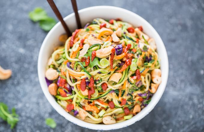 Spice It Up: Quick & Easy Rainbow Veggie Dragon Noodles, Your Way